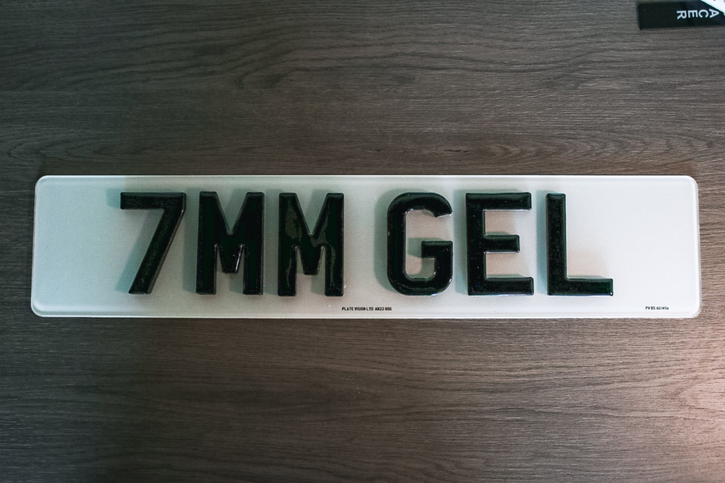 4D 7 MM Gel Number plates