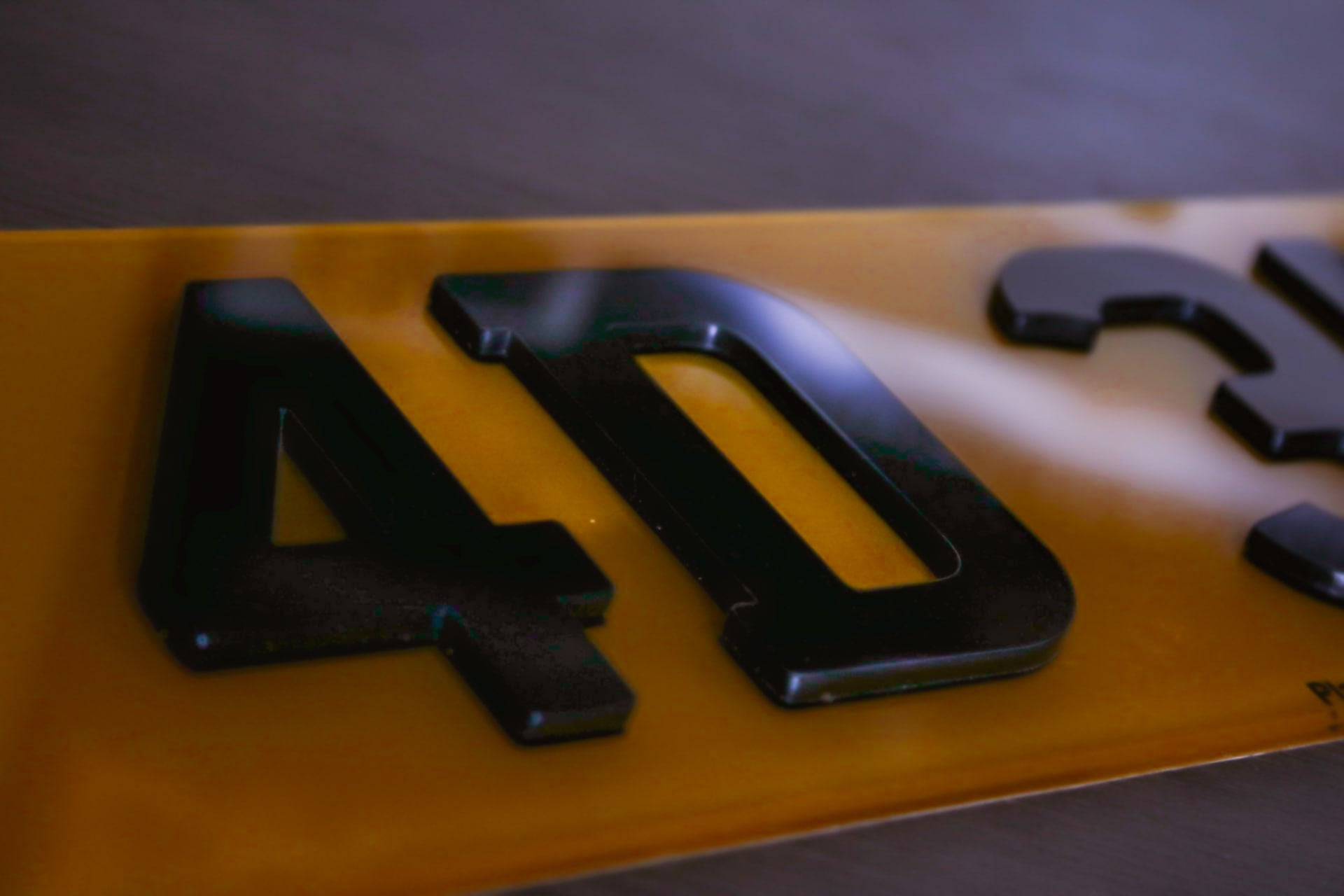 Are 4D Number Plates Legal in the UK?