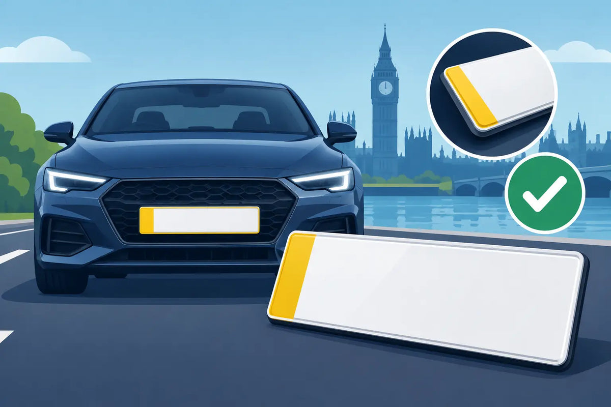 Are 4D Number Plates Legal for UK Road Use?