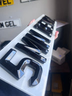 5mm Bevel Number Plates UK | Premium Road Legal Plates | Plate Vision