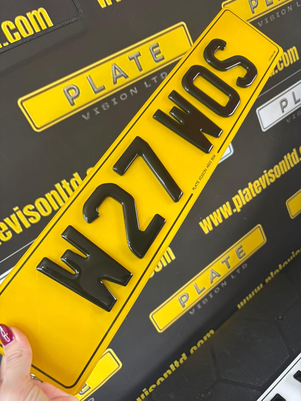 Custom Number Plate Builder UK | Road Legal Plate Creator | Plate Vision