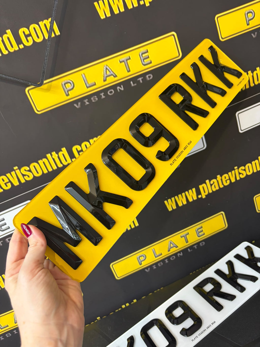 Custom Number Plate Builder UK | Road Legal Plate Creator | Plate Vision