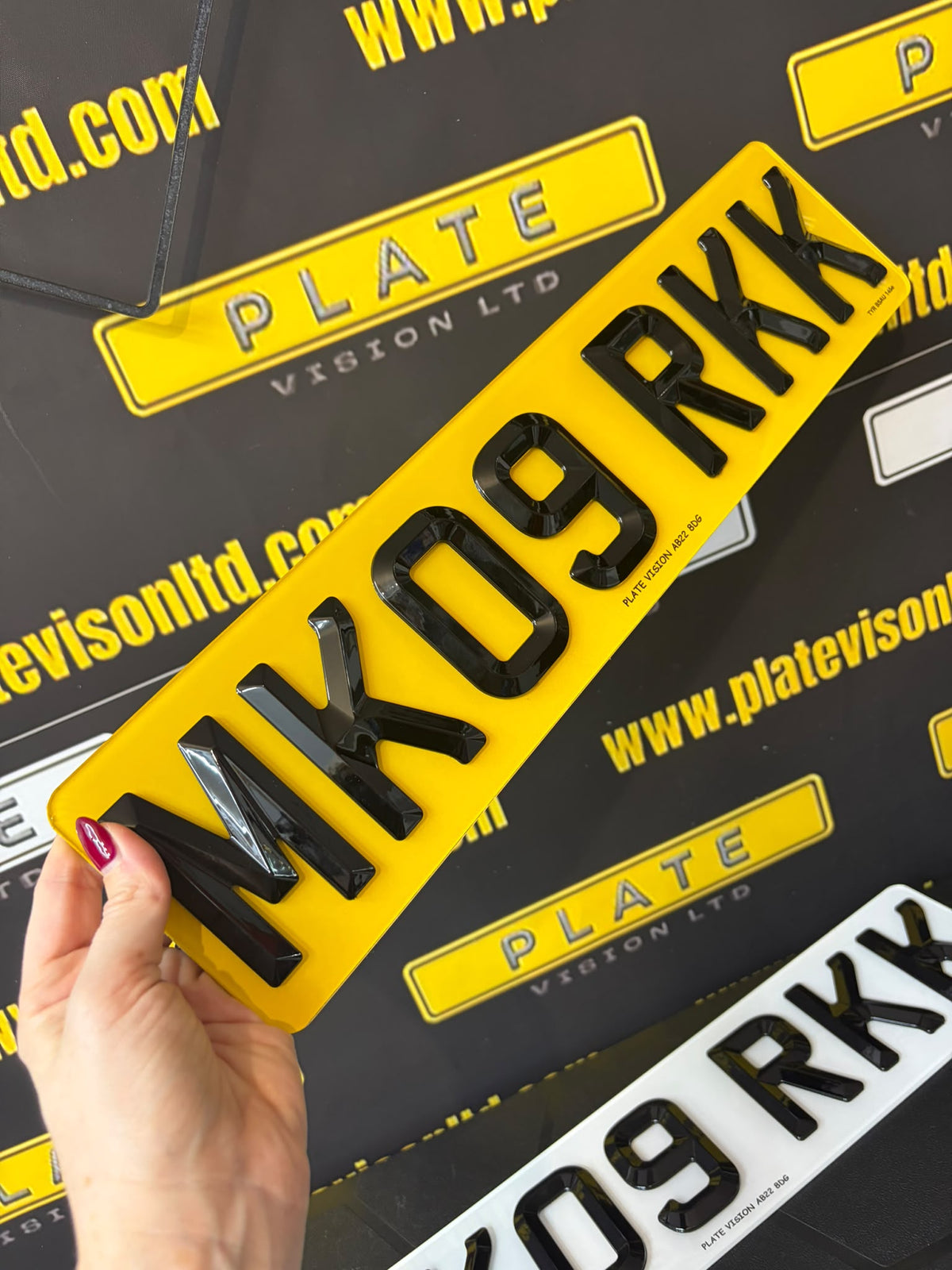 Custom Number Plate Builder UK | Road Legal Plate Creator | Plate Vision