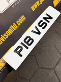 Metro Gel 60MM Number Plates UK | Show Plates (Not Road Legal) | Plate Vision