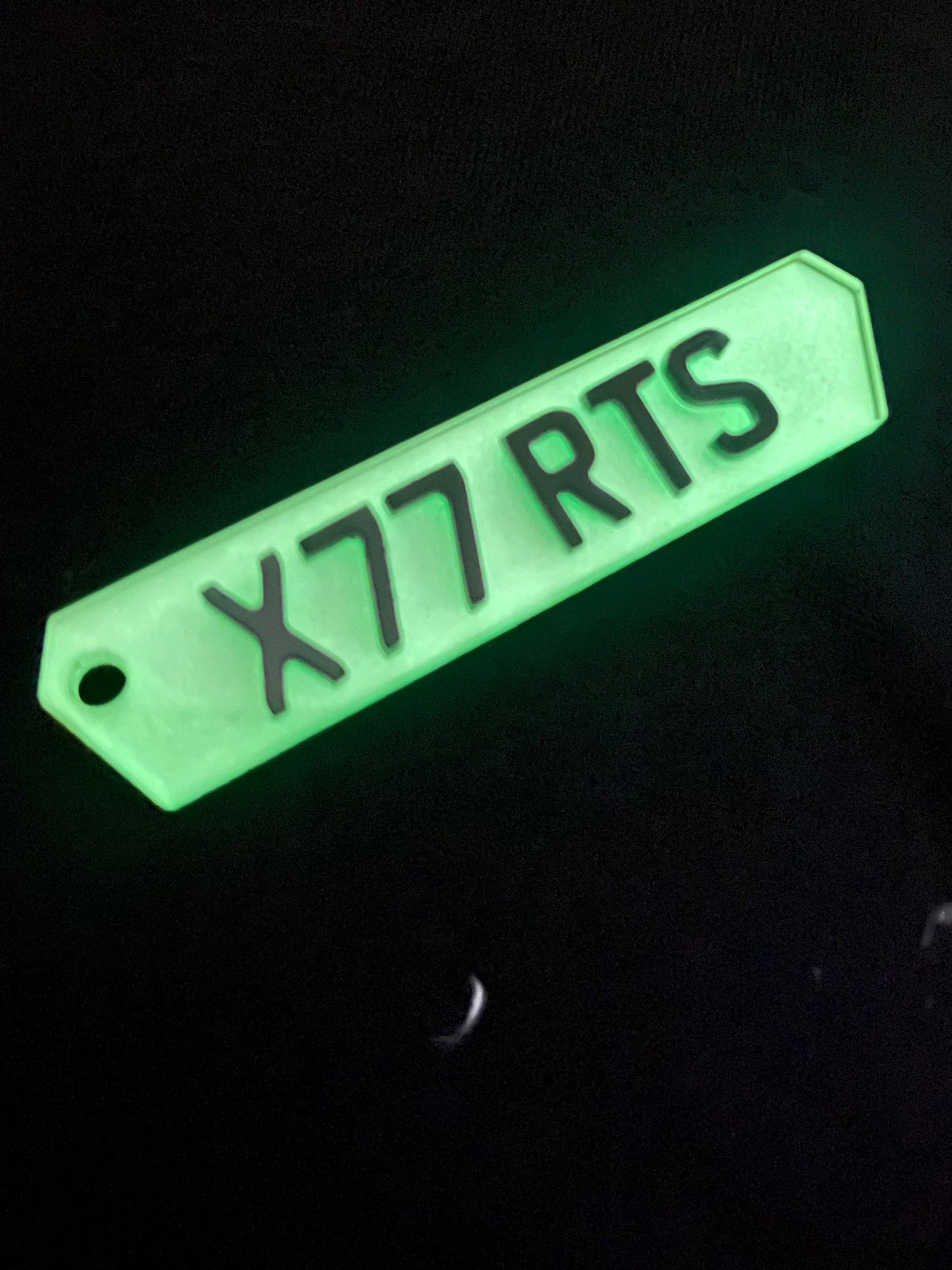 Bundle 4D Number Plate KeyChain