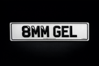 Road Legal 4D 8mm Gel Number Plates | DVLA Approved | Plate Vision
