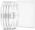 Transparent Universal Number Plate Clips