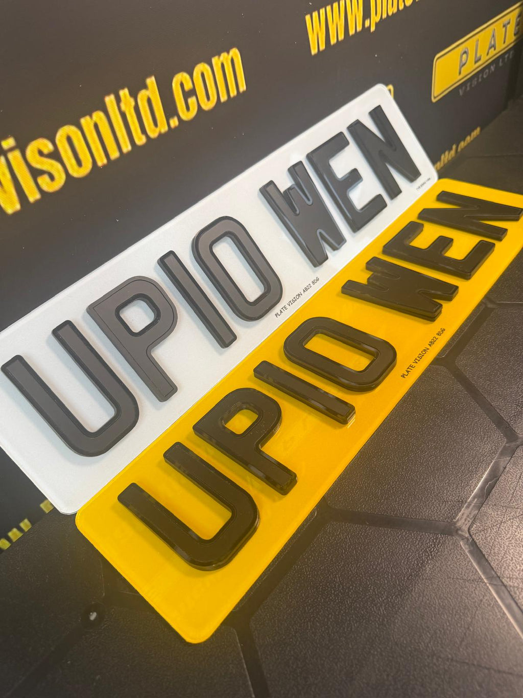Custom Number Plate Builder UK | Road Legal Plate Creator | Plate Vision