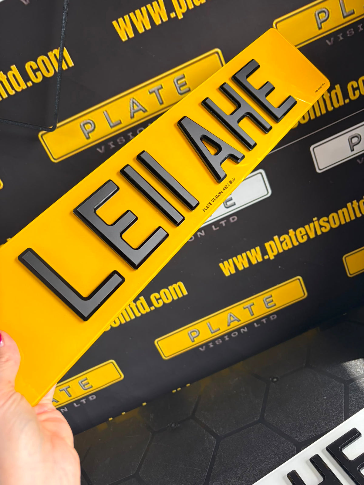 Custom Number Plate Builder UK | Road Legal Plate Creator | Plate Vision