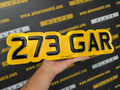 Bubble Number Plates UK | Road Legal | Plate Vision