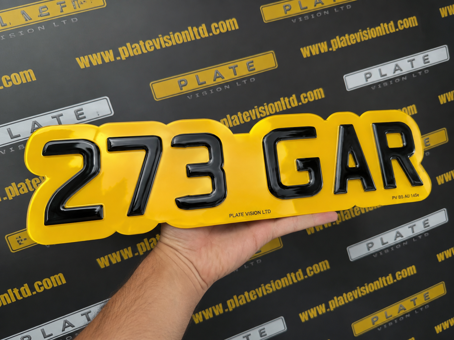 Bubble Number Plates UK | Road Legal | Plate Vision