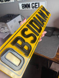 Obsidian X Number Plates UK | Enhanced Road Legal Plates | Plate Vision