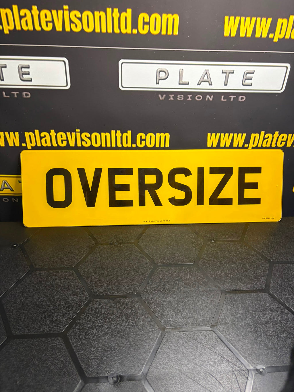 Oversize Road Legal Number Plates UK | OEM Style | Plate Vision