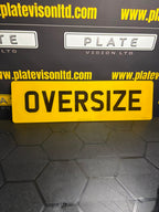 Oversize Road Legal Number Plates UK | OEM Style | Plate Vision