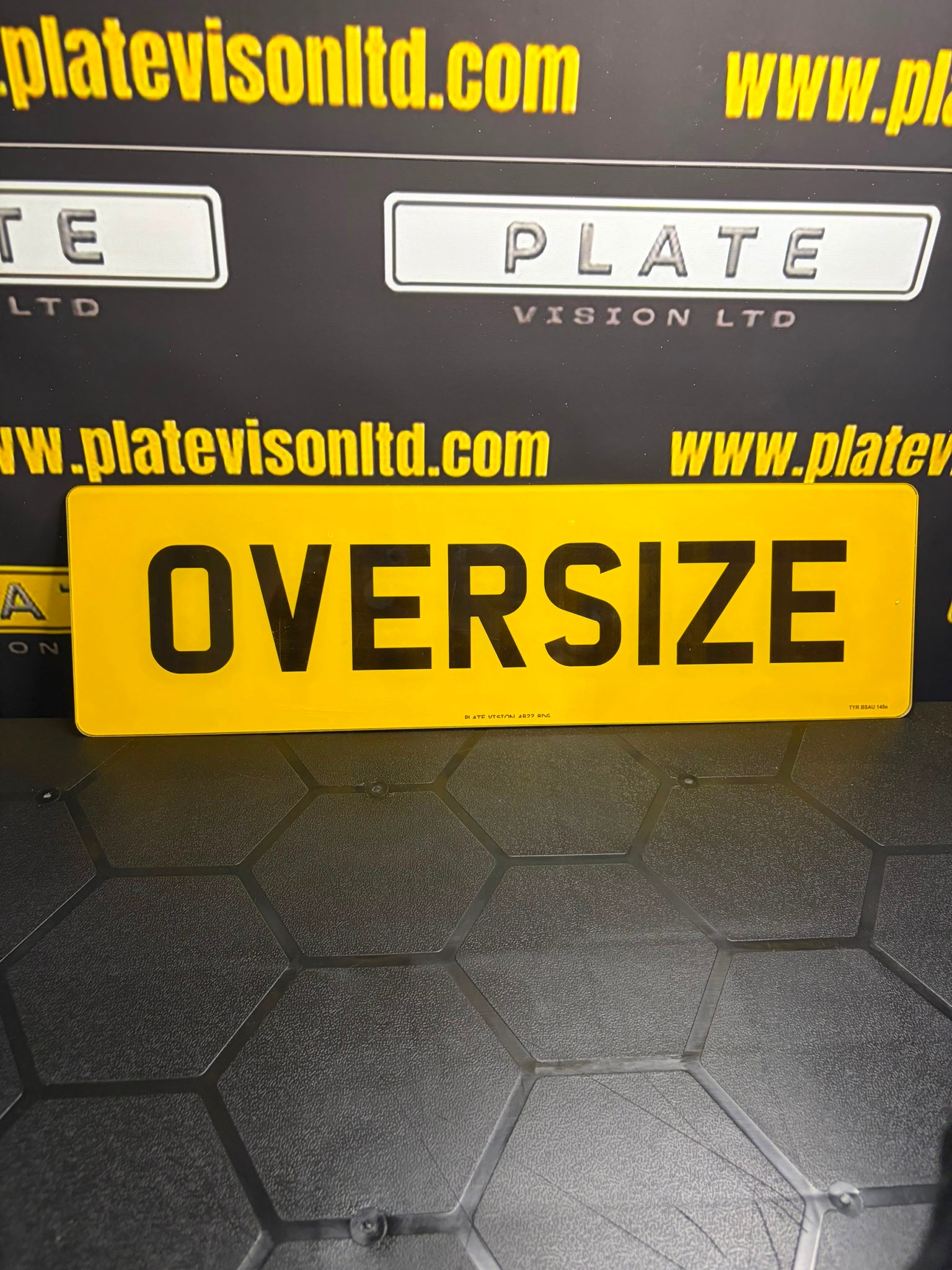 Oversize Road Legal Number Plates UK | OEM Style | Plate Vision