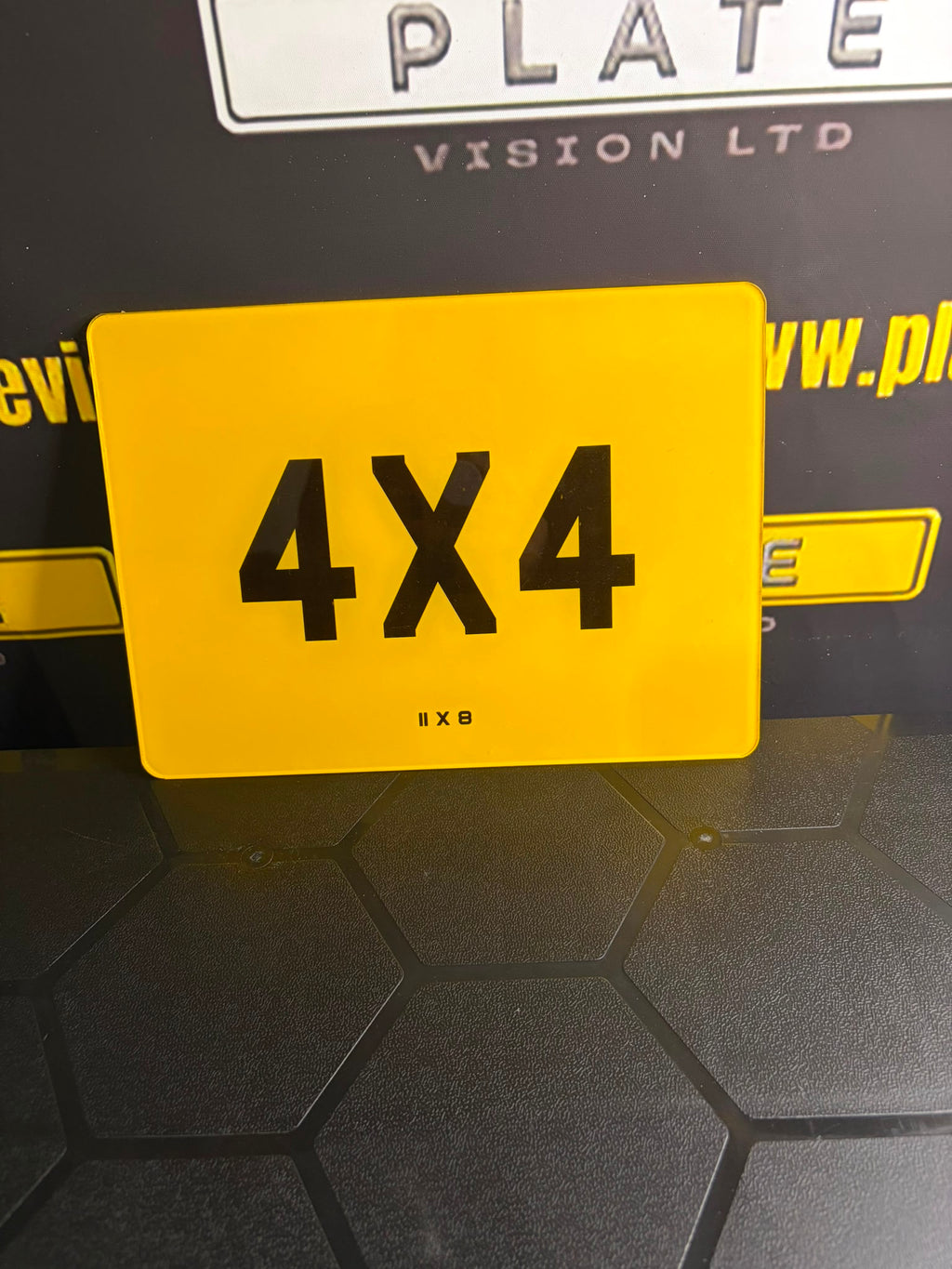 4 x4 Road Legal Number Plates UK | OEM Style | Plate Vision