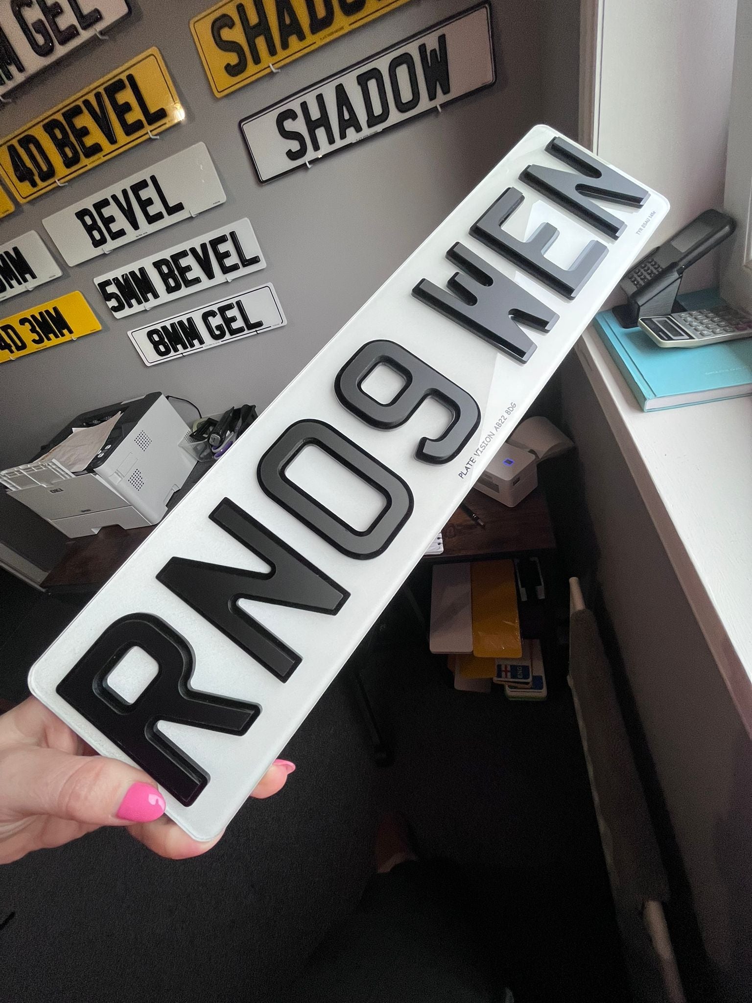 Shadow Number Plates UK | Stealth Road Legal Plates | Plate Vision