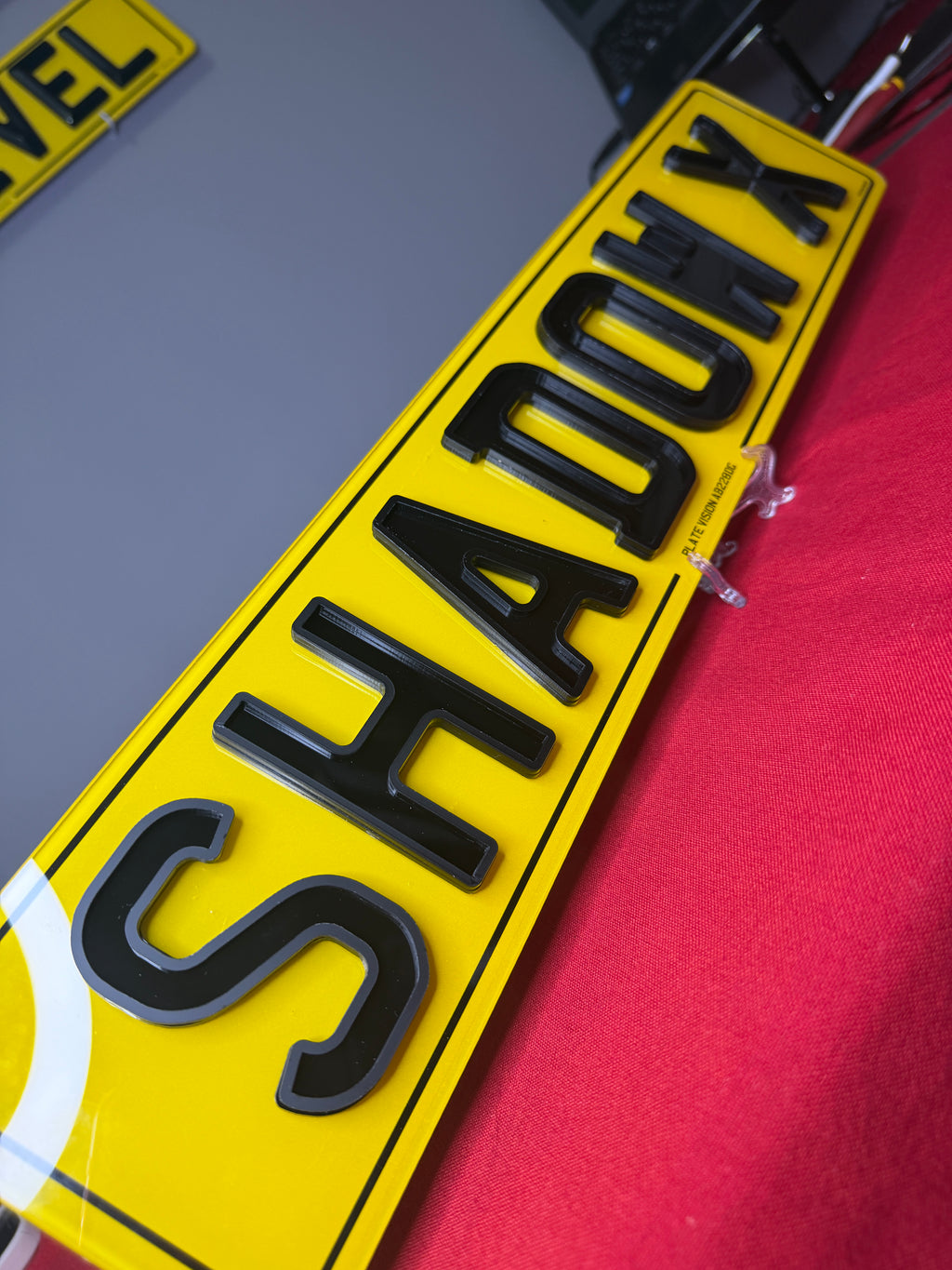 Shadow X Number Plates UK | Bold Stealth Plates | Plate Vision