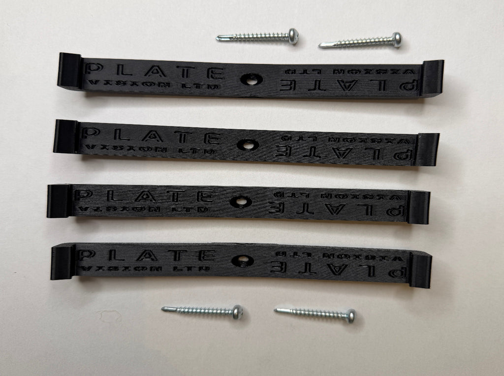 PlateClip Number Plate Holders UK | Frameless Plate Mounting System | Plate Vision