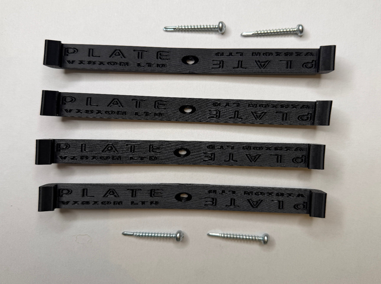 PlateClip Number Plate Holders UK | Frameless Plate Mounting System | Plate Vision