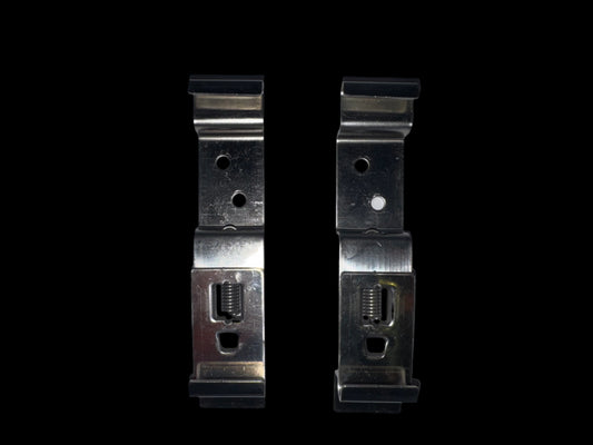Stainless Steel Number Plate Holder ( 4 Clamps )