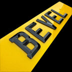 Road Legal Bevel Edge Number Plates UK | DVLA Approved | Plate Vision