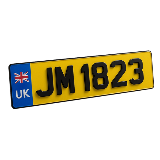 JM 1823 Private Number Plate