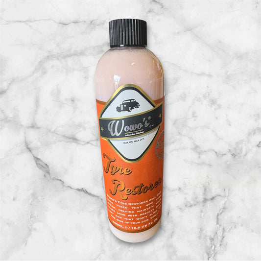 Wowo’s Tyre Restorer tyre shine UK