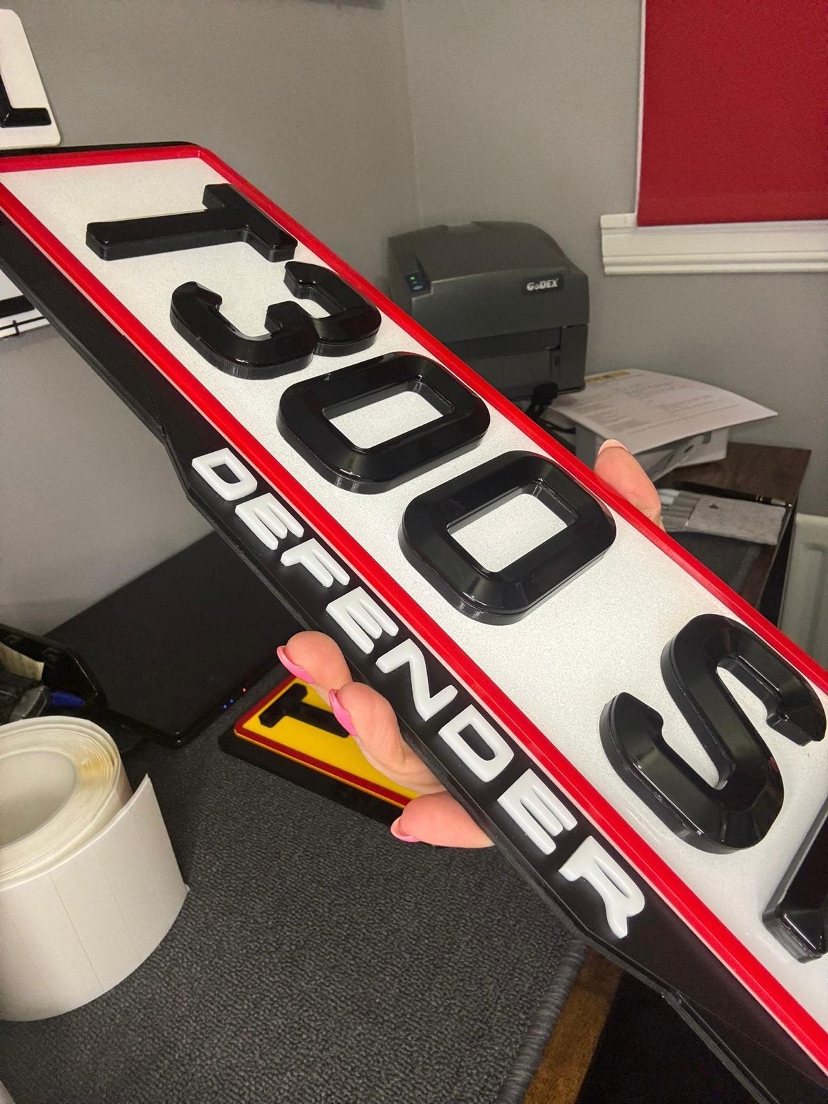 Elite Custom Number Plate Package UK | Premium Plate & Surround Kit | Plate Vision
