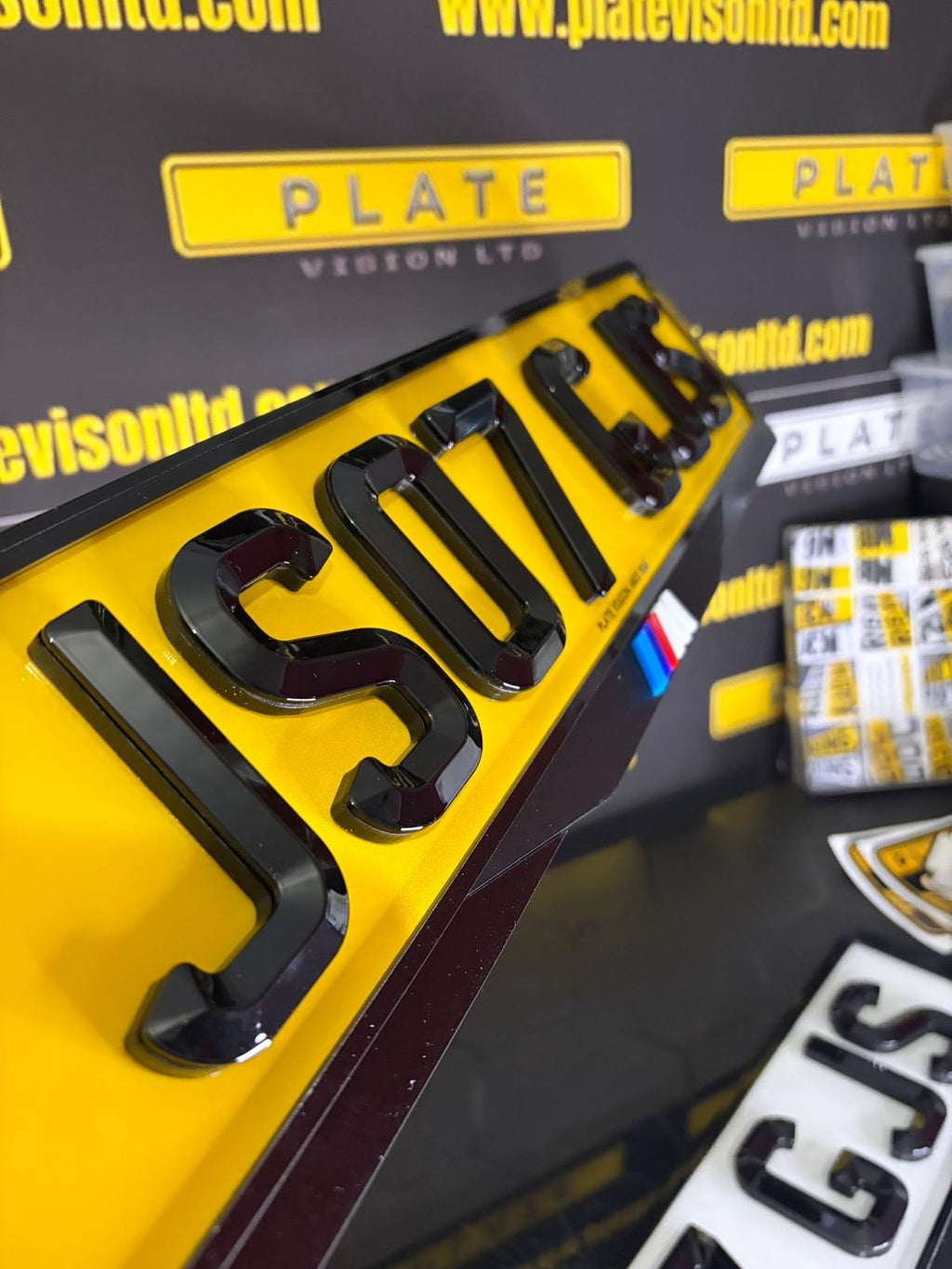 Elite Custom Number Plate Package UK | Premium Plate & Surround Kit | Plate Vision
