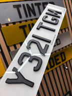 Shadow Number Plates UK | Stealth Road Legal Plates | Plate Vision