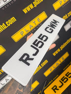 Printed Metro Number Plates UK | Custom Show Plates (Non Road Legal) | Plate Vision