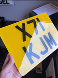 4 x4 Road Legal Number Plates UK | OEM Style | Plate Vision