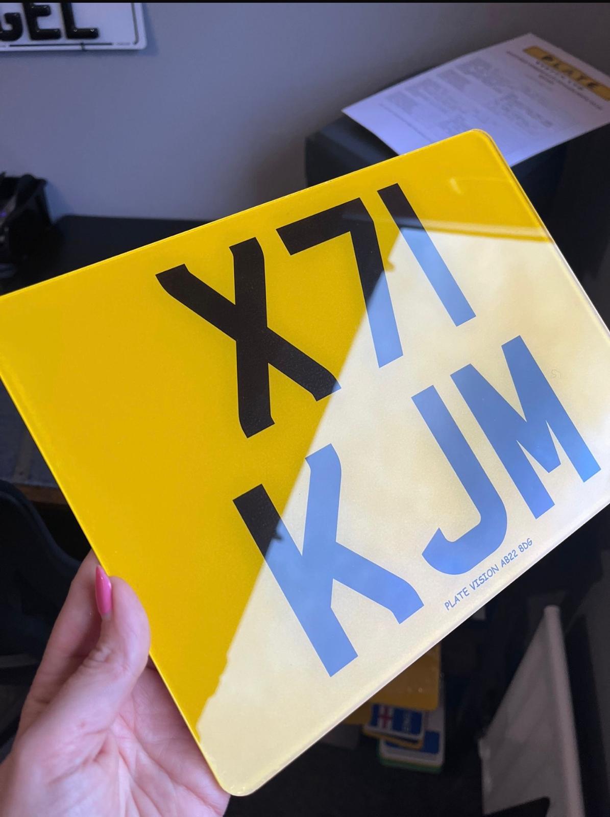 4 x4 Road Legal Number Plates UK | OEM Style | Plate Vision