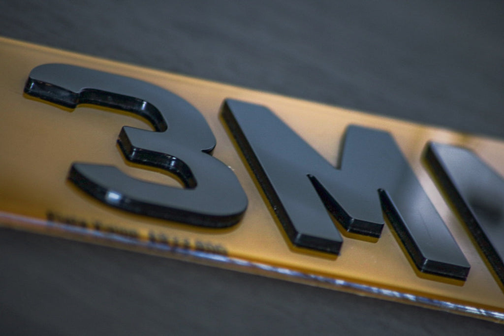 4D 3mm Number Plates UK | Sleek Road Legal Plates | Plate Vision