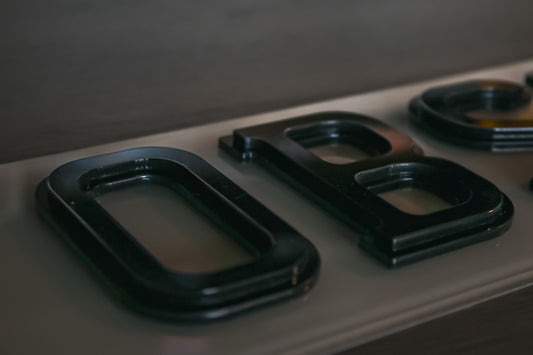 OBSIDIAN Number Plate