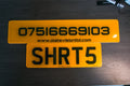 Short 5 Digit Number Plates UK | Custom Road Legal Plates | Plate Vision