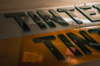 Tinted Number Plates UK | Stealth Show Plates (Not Road Legal) | Plate Vision