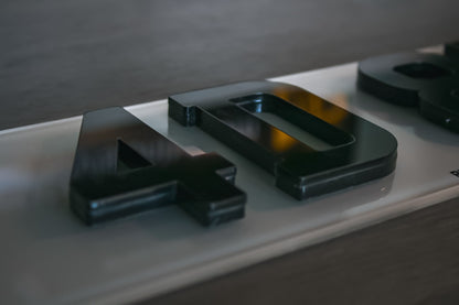 4D 3MM  Number plate