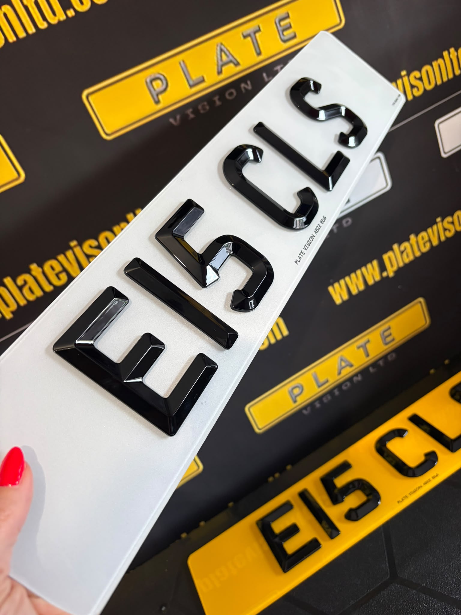 Road Legal Bevel Edge Number Plates UK | DVLA Approved | Plate Vision