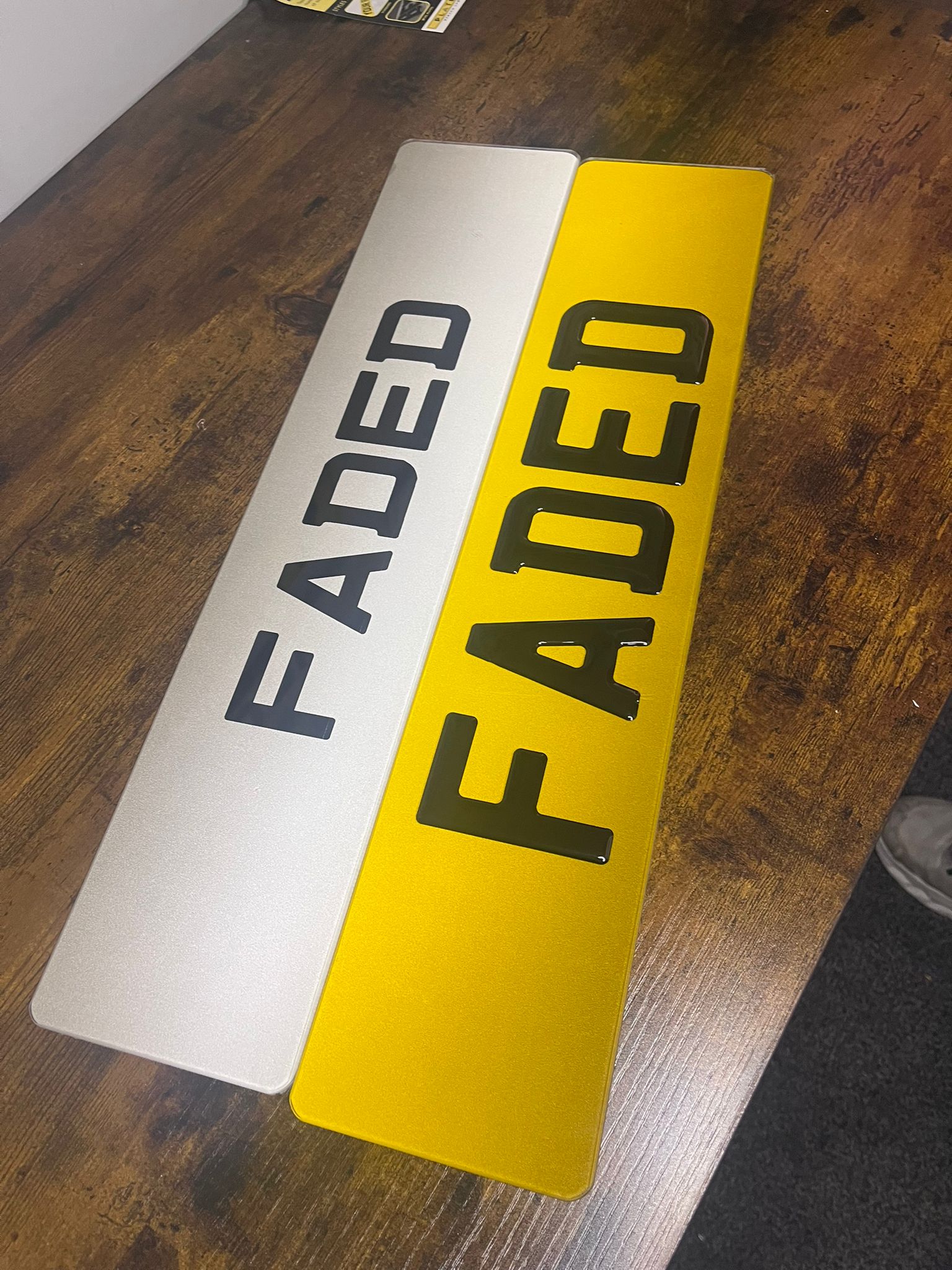 Show Plate Builder UK | Custom Display Number Plates | Plate Vision