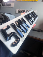 5mm Bevel Number Plates UK | Premium Road Legal Plates | Plate Vision