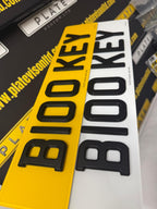 Road Legal 4D 8mm Number Plates UK | BS AU 145e Compliant | Plate Vision