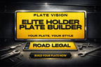 Elite Custom Number Plate Package UK | Premium Plate & Surround Kit | Plate Vision
